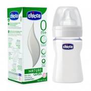 Chicco Natura Glass Cam Biberon Silikon 150ml