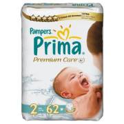 Prima Premium Care Mini 2 Numara Dry Max 62 Adet 3-6 kg